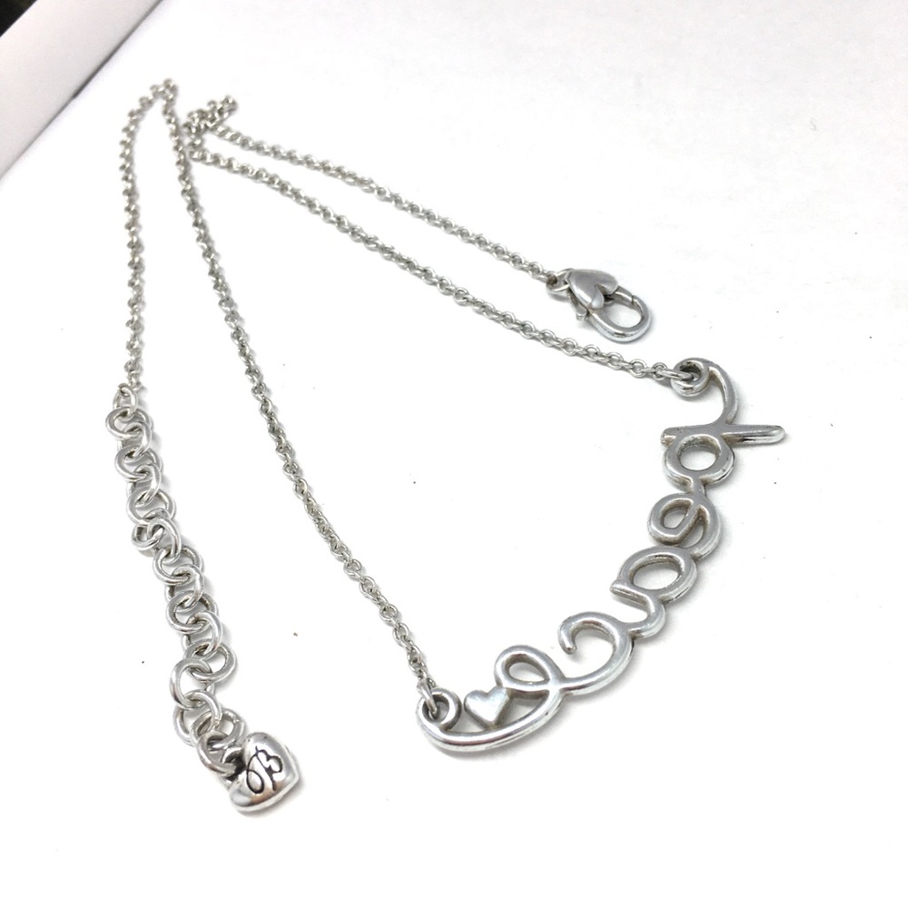 Brighton Love Child Peace Silver Lovely Necklace View 4